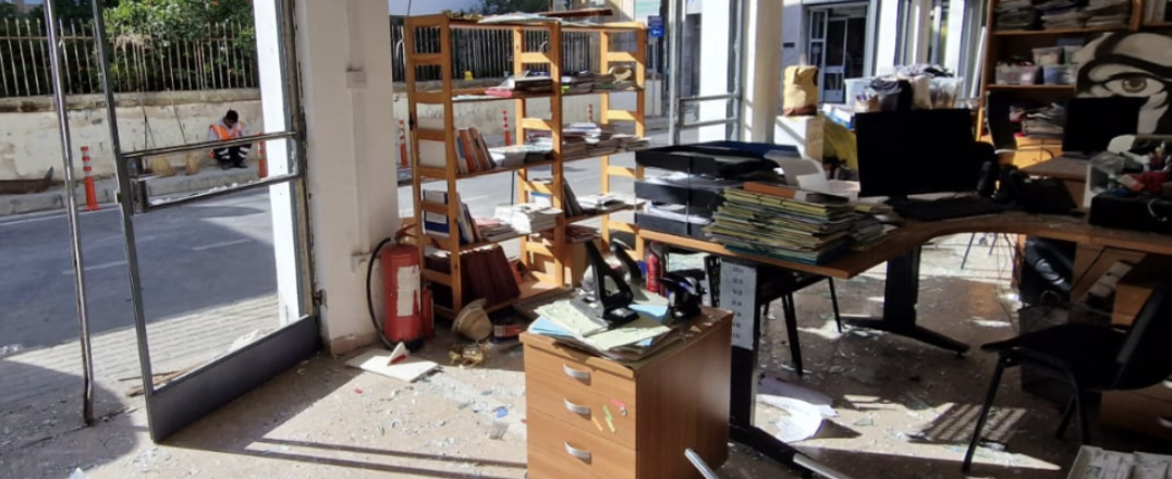 Cyprus: Pro-Invader NGO Whines That No One Cares Their Office Got Blown Up